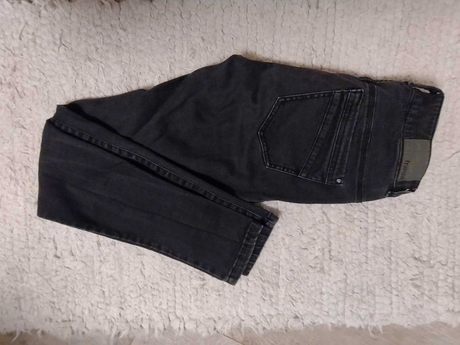 Spodnie jeans czarne rozmiar 38