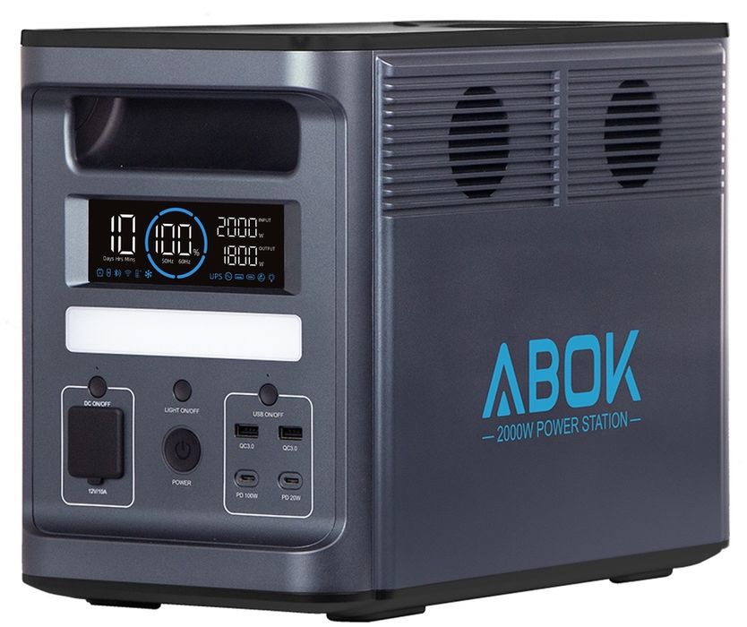 Зарядна станція ABOK ARK2000 2000W 1536Wh