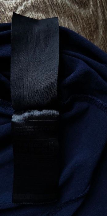 Синяя женская футболка свитшот худи Prada Milano размер M