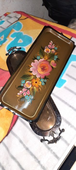 Tacki metalowe zdobione