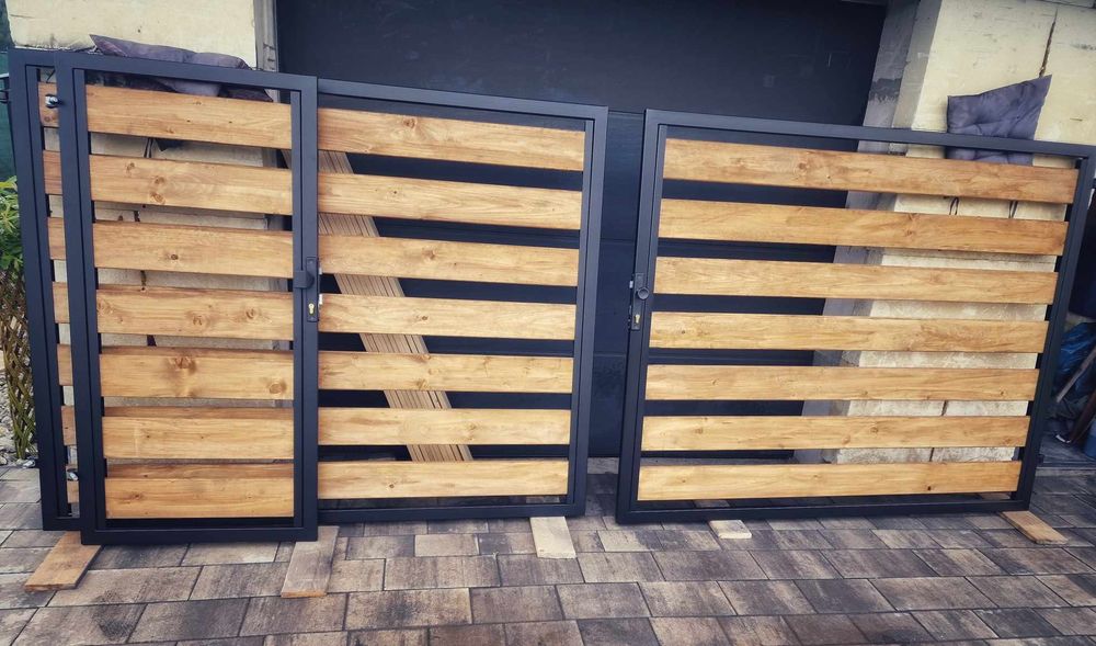 Brama z furtka nowe
