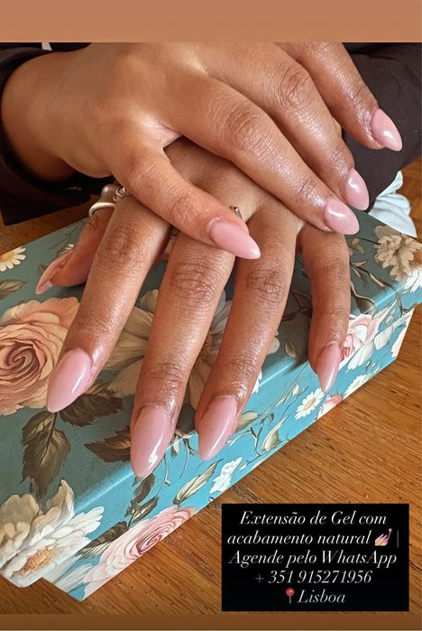 Extensão gel unhas ao domicílio (LISBOA & CASCAIS)