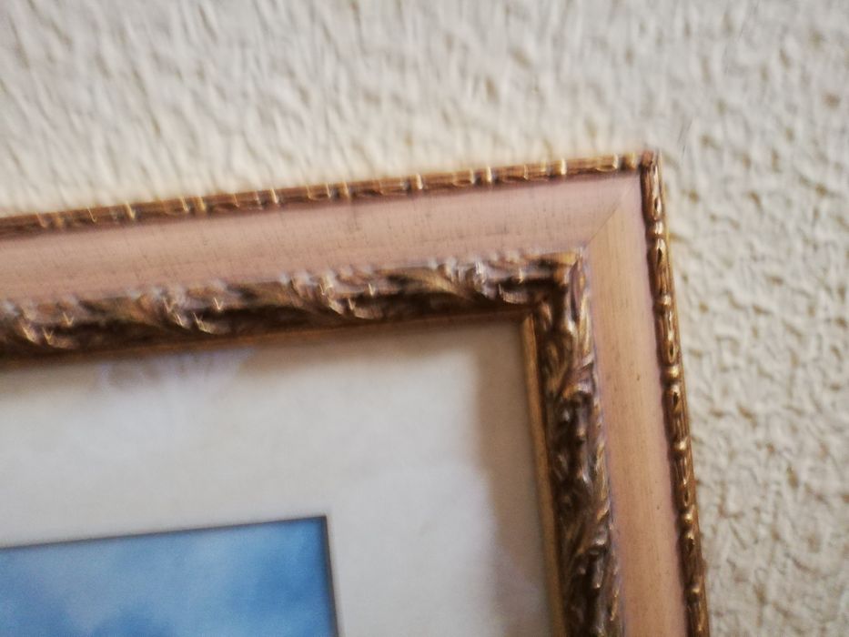 Quadro/ Anjos com vidro64862043463809125