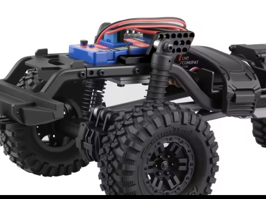 Aluminiowe wieże amortyzatorów do modelu rc 1:18 TRX4M  czarne