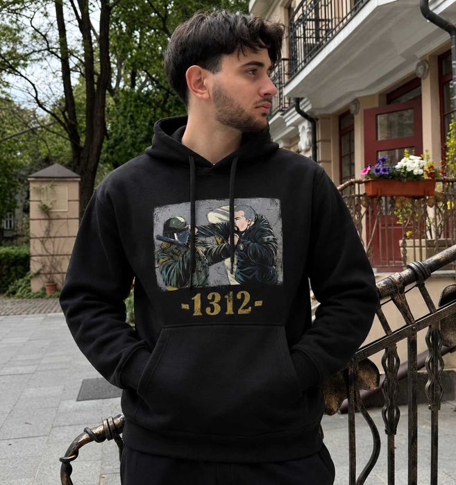 Худи WEEKEND OFFENDER British Casuals — Толстовка Черная Викенд Оффендер — XS S M L XL