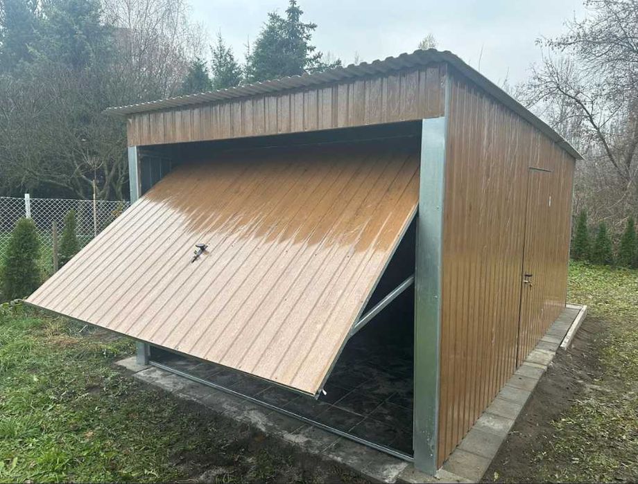 Garaż blaszany 3x5, garaże drewnopodobne, jednostanowiskowe