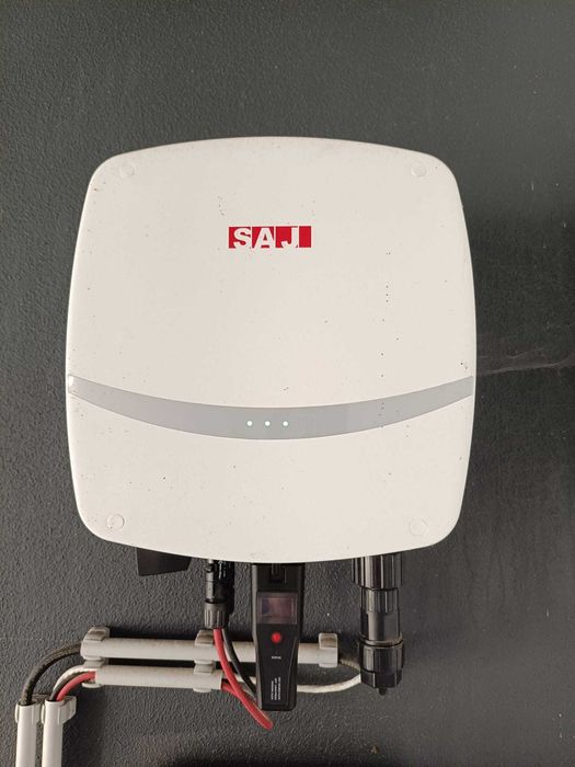 Sistema Fotovoltaico usado 3Kw da SAJ (Inversor + Paineis)