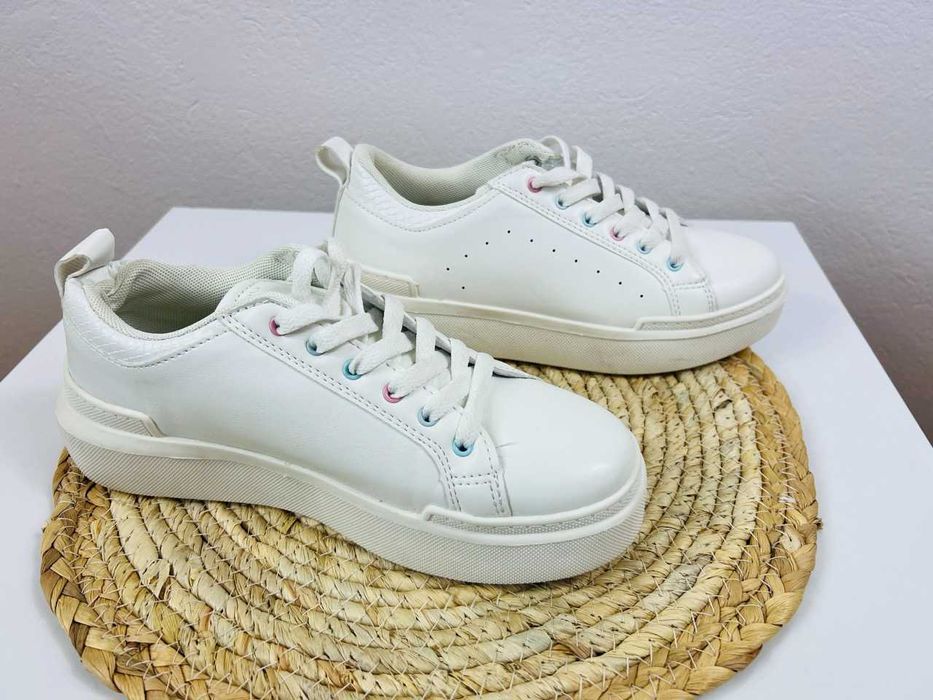 Nowe białe damskie buty sneakersy Promod Rozmiar 37
