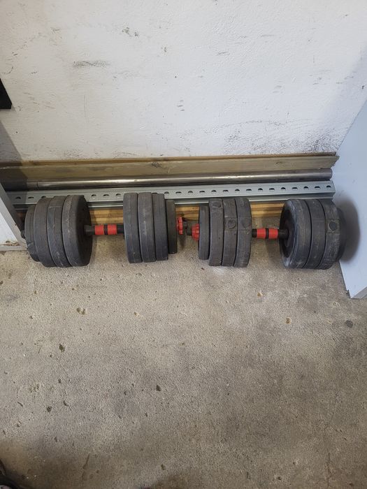 Sprzedam Hantle 40 kg plastikowe nowe