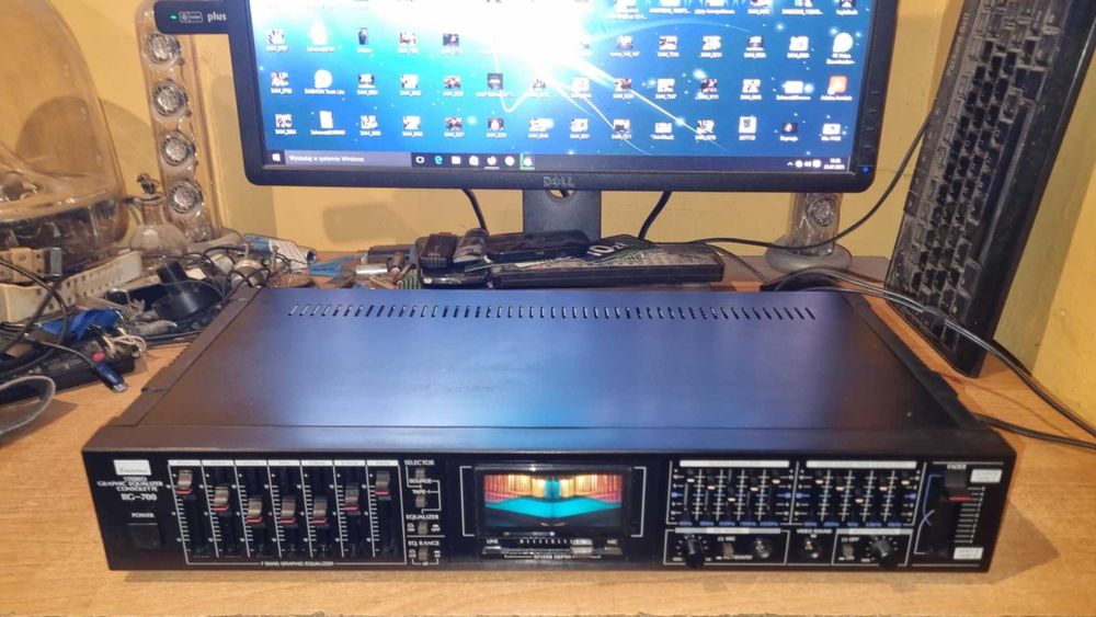 Korektor graficzny Sansui RG-700 Reverb Echo pogłos Made in Japan!!!