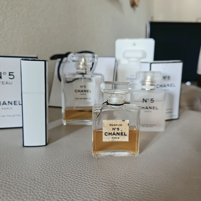 Perfumy Chanel nr 5 w dużym zestawie