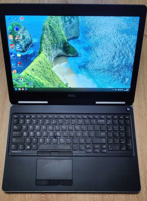 ‼️ Игровой  Dell Precision 7520 FULL HD IPS — игры, работы, графики 7700HQ 16gb m1200 4gb
