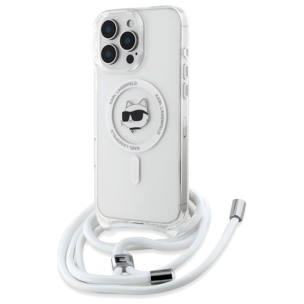 Karl Lagerfeld KLHMP16LHCCHNT iPhone 16  Pro 6.3" hardcase transparen