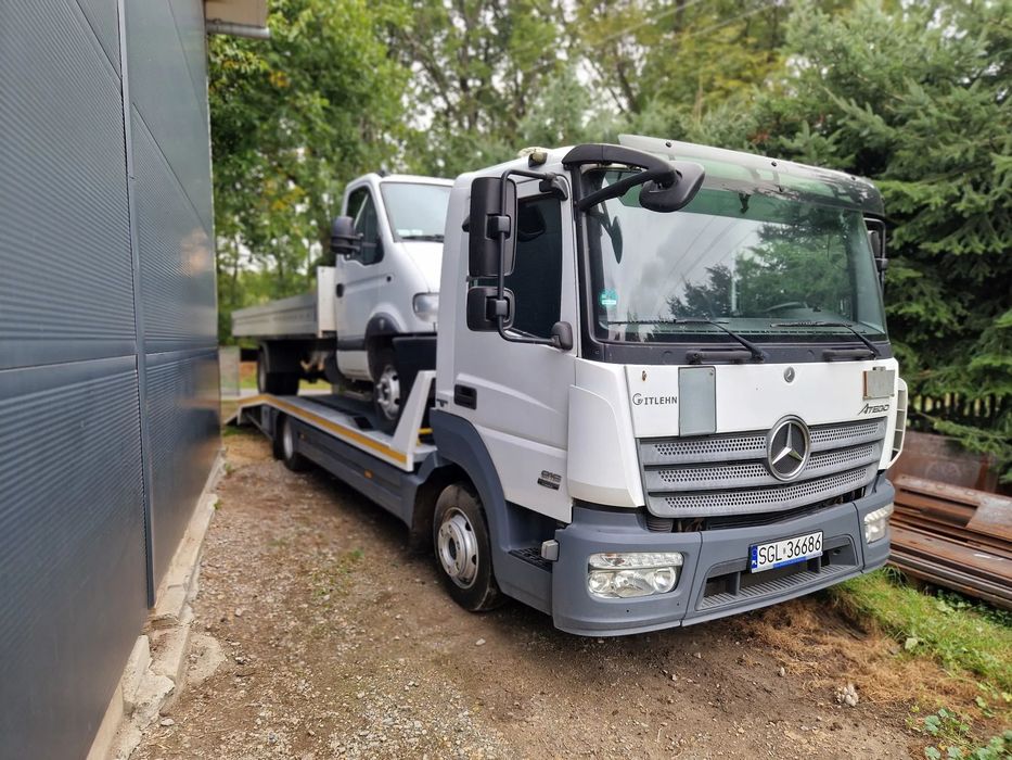 Mercedes-Benz Atego  Autolaweta Mercedes Atego 816 zapadnie pod busy zamiana