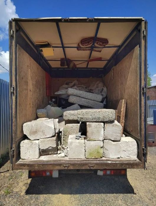 Вывоз мусора газель , вывоз мусора по Харькову , мусорный контейнер