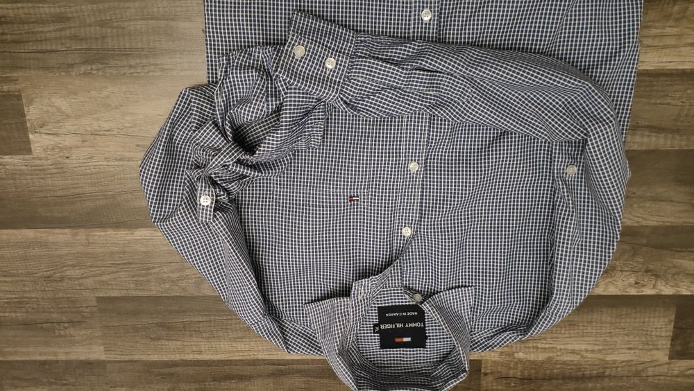 koszula Tommy Hilfiger, regulowany rękaw,super stan