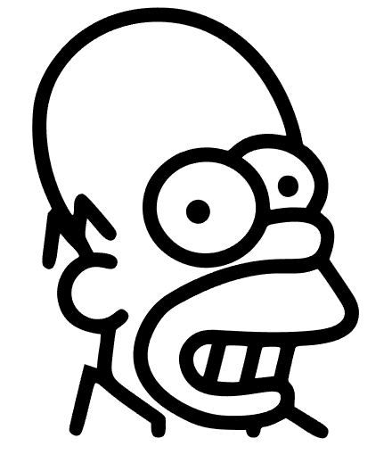 autocolantes vinil Simpsons