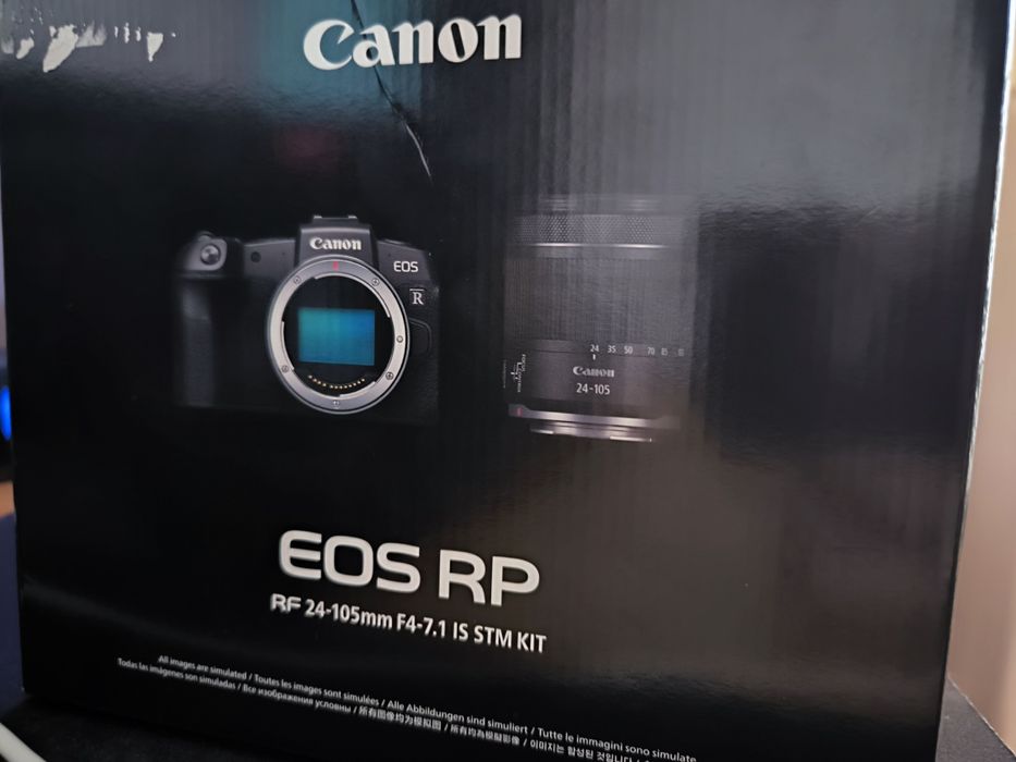 Canon eos RP kit+rf50mm f/1.8 stm