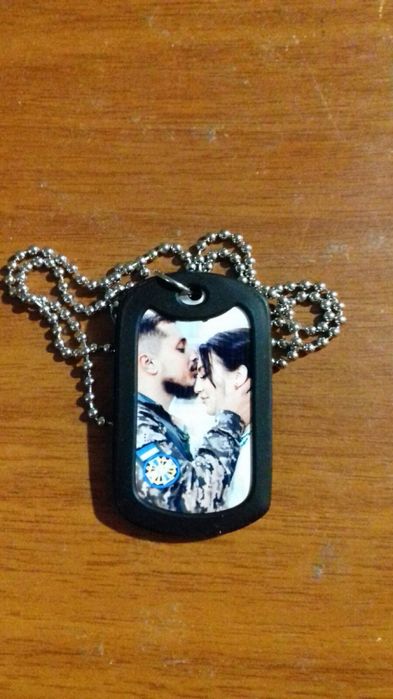 Армейские жетоны,медальоны.Фотопечать.Алмазная гравировка,Нерж.сталь