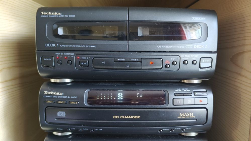 Wieża Technics SE CH-515A, zadbana ,komplet kolumny+pilot, 100% sprawn