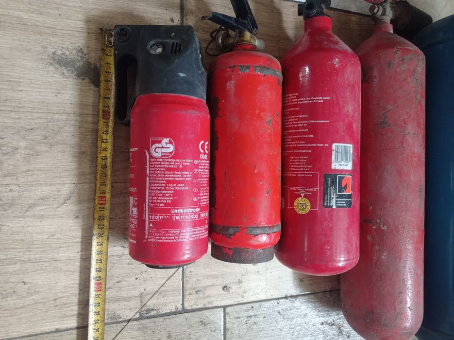 вогнегасник вуглекислотний балон