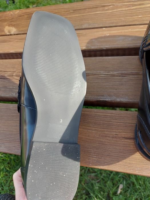 Buty/półbuty/ lofersy/ mokasyny czarne rozmiar 36