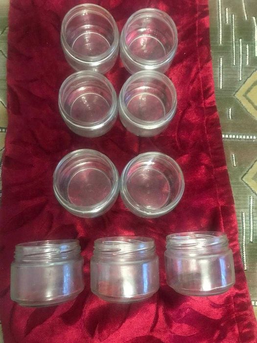 Банки стекло разные