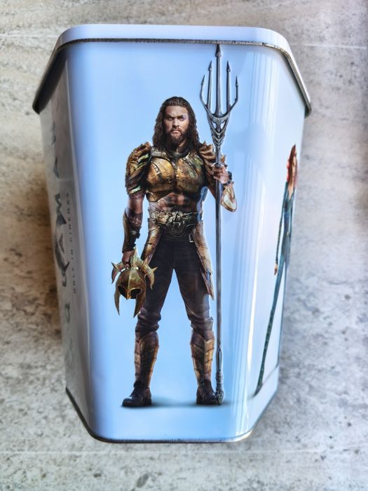 Aquamen recipiente metálico com tampa