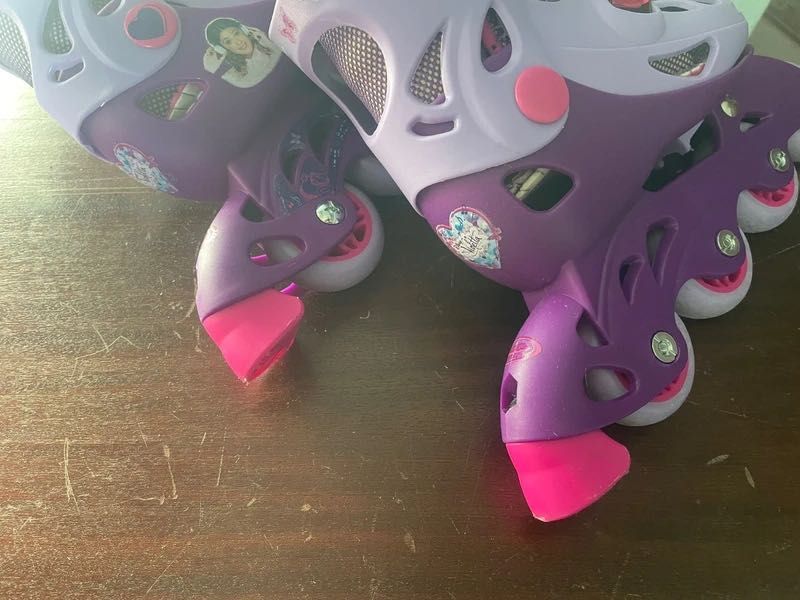Patins em linha série violeta