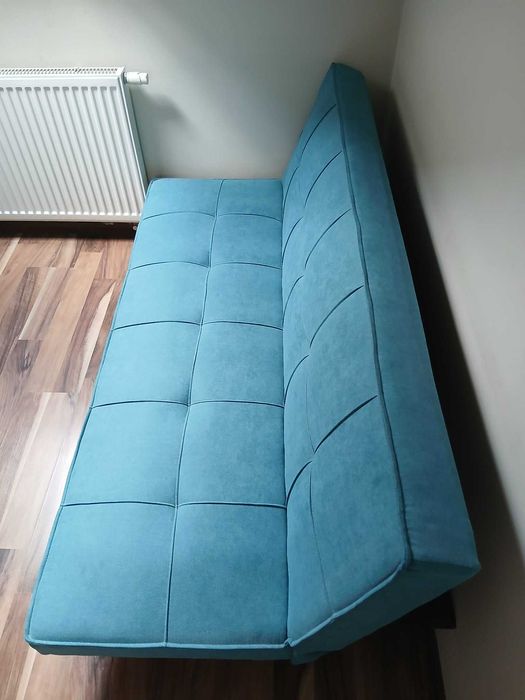 Sofa rozkładana Beliani HASLE - NOWA! (dla dziecka lub niskiej osoby)