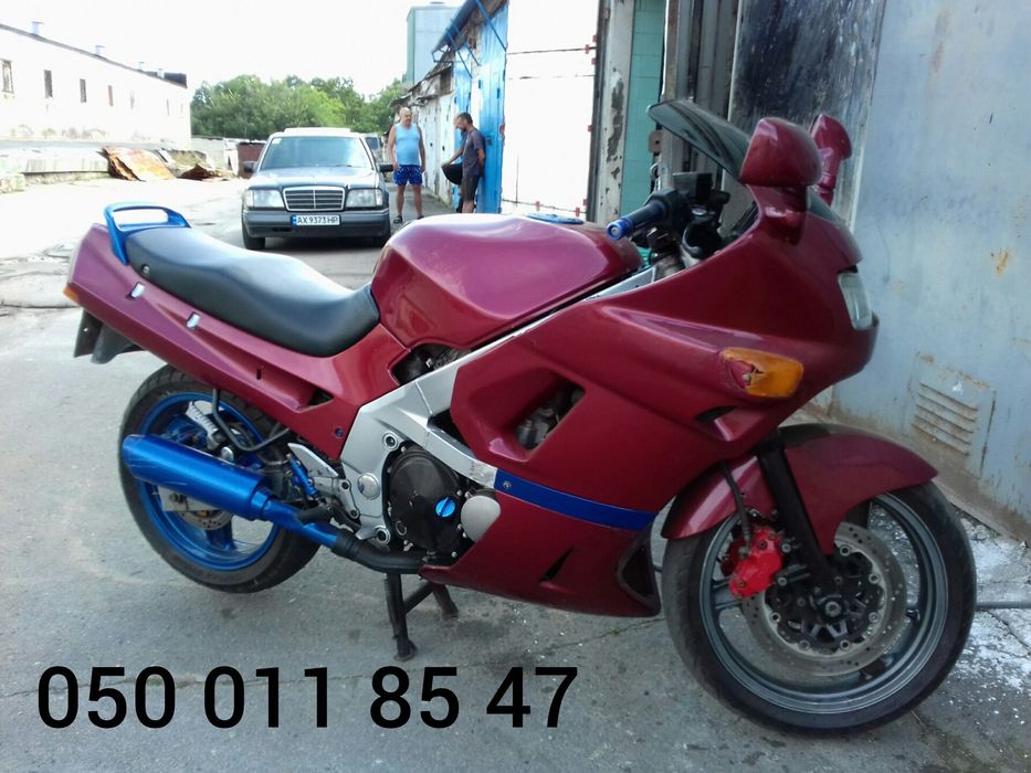 Kawasaki ZZR 400,600 1 поколение, двигатель.