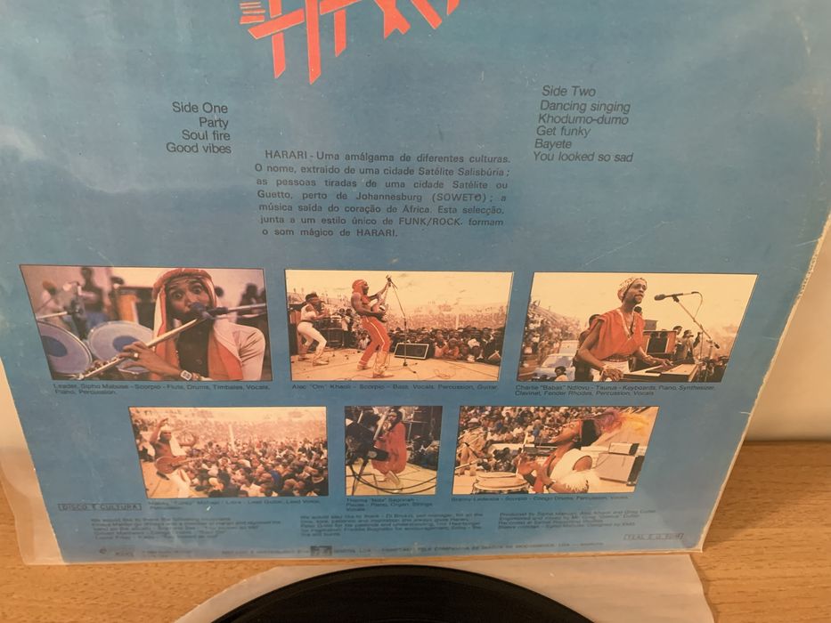 Harari-Heatwave disco de vinil lp