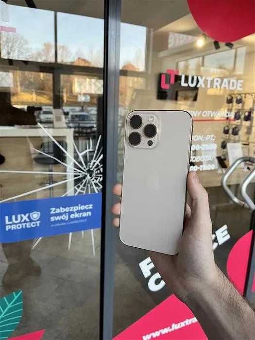 JAK NOWY | IPHONE 16 Pro Max 256GB | 2 lata gwarancji! | Różne kolory