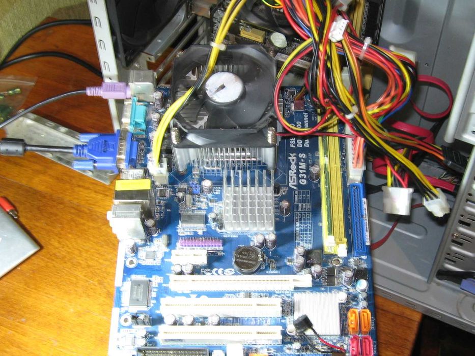 Комплект материнка+процесор