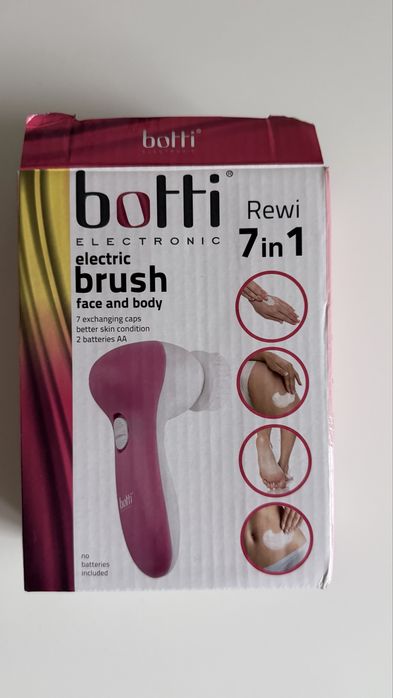 Botti rewi 7 w 1 elektryczna szczoteczka do twarzy i ciała