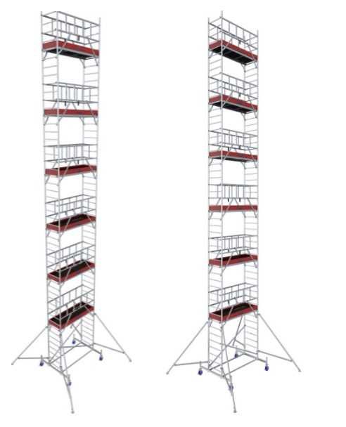 Rusztowanie Aluminiowe Jezdne Krause wys. 10 m OKAZJA OKAZJA OKAZJA
