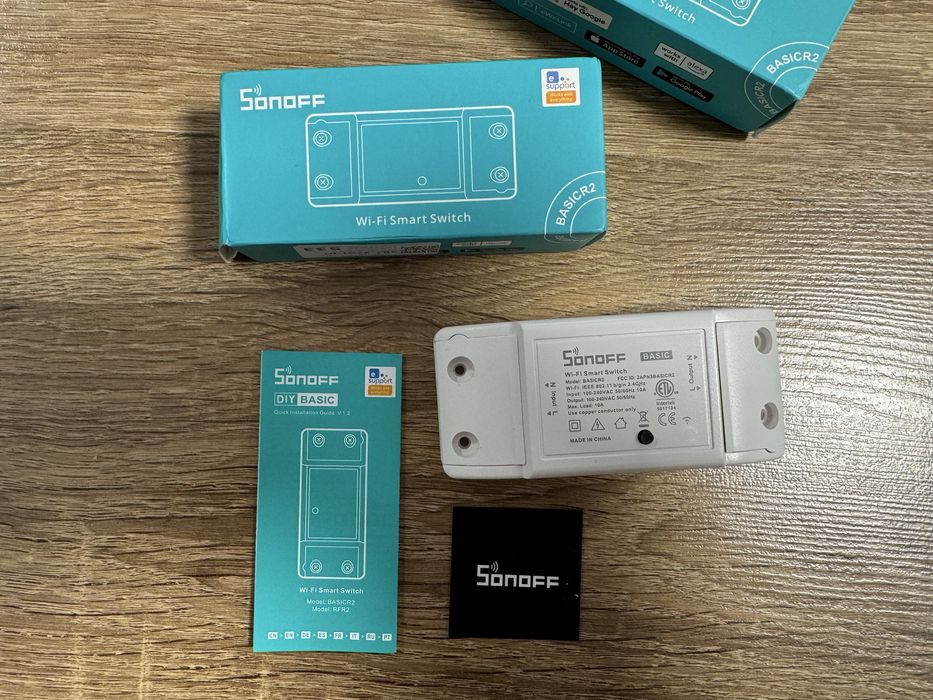 розумне смарт Wi-Fi реле Sonoff BASICR2