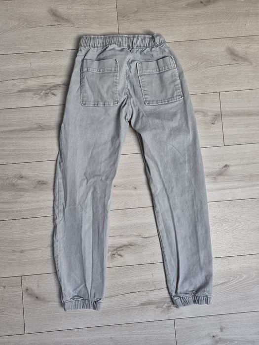 Szare spodnie joggery Zara r 164