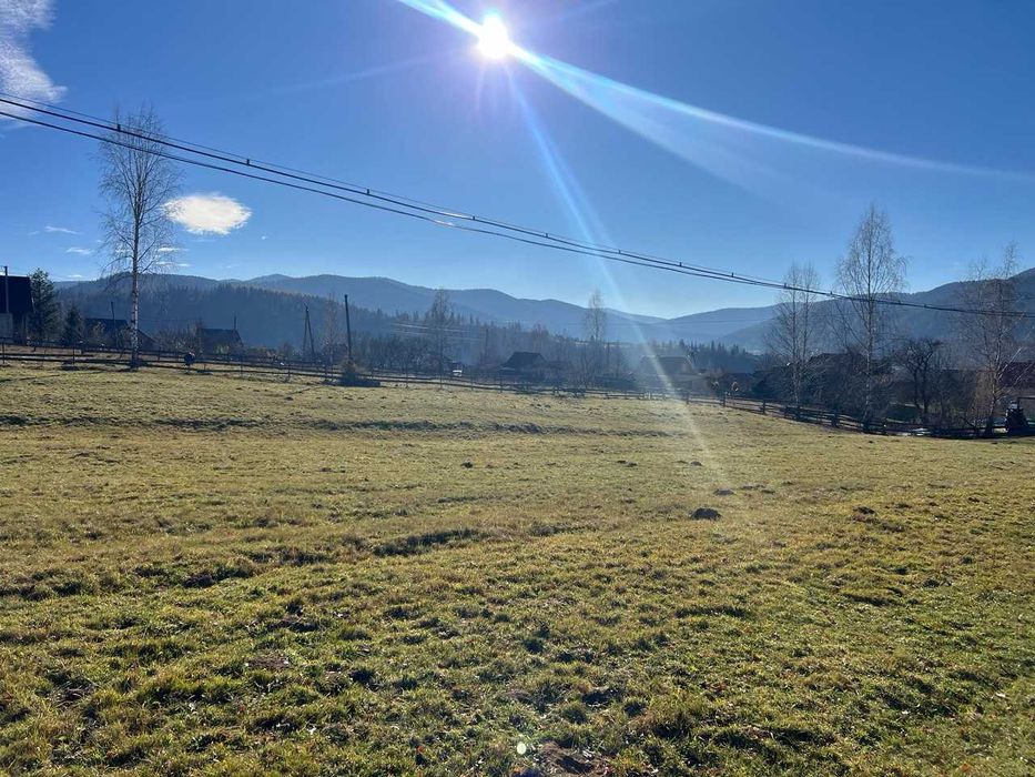 Продається земельна ділянка від 5 сотин  Микуличин (Карпати Буковель)