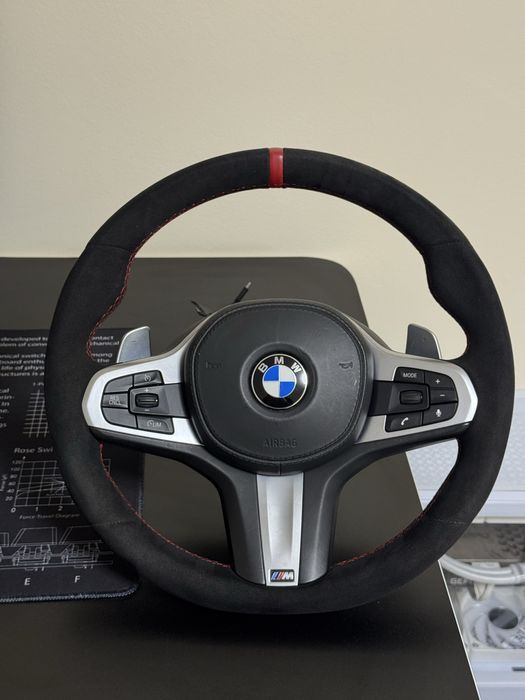 Кермо М БМВ Г30 Г20 Г05 G01 оригінал bmw g30 g20 Алькантара