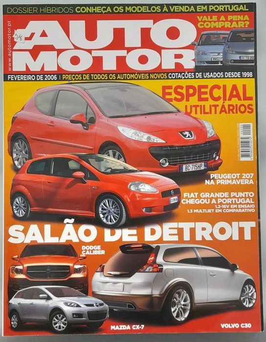 Revistas automóvel Auto Motor