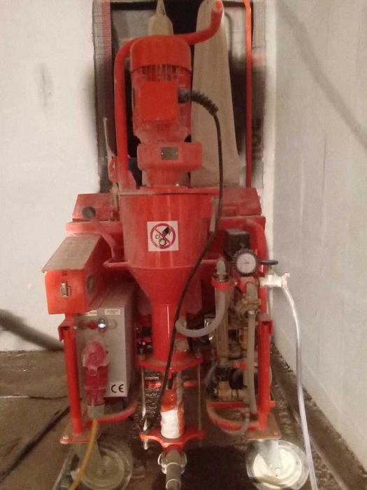 Mobilny serwis agregatów tynkarskich silomatów