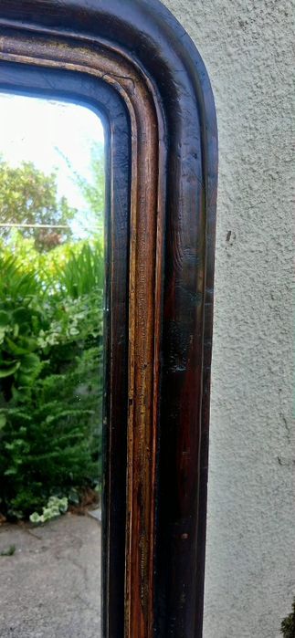 Espelho 105x75 em pinho cerne