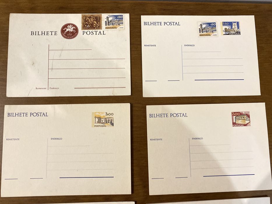 Lote de Envelopes selados mais bilhetes postais
