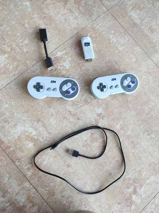 Consola de jogos reto