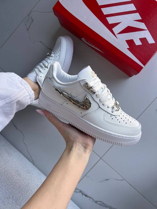 36-45 Nike Air Force 1 Low ‘Molten Metal Silver ‘