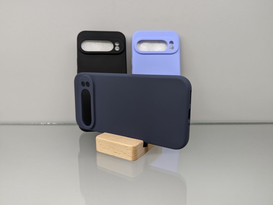 Google Pixel 9 Pro XL Противоударный чехол микрофибра WAVE Чохол софт