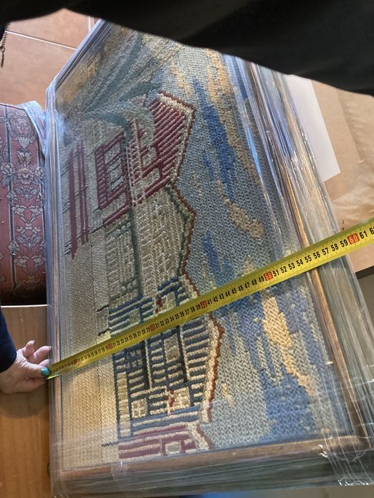 Quadro de arraiolos costa nova c/palmeira