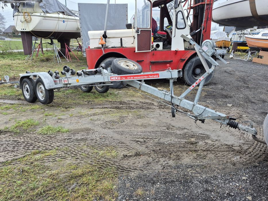 Przyczepa DMC 1500 podlodziowa