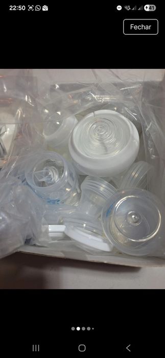 Bomba extração de leite materno - Bellababy - Nova